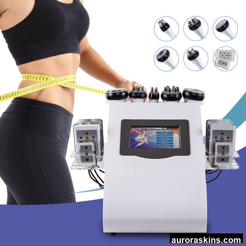 2025 New Desktop S Shape 80K Vacuum Cavit Machine Cavi System for Beauty & Body Slimming LED Indicator with AU Plug