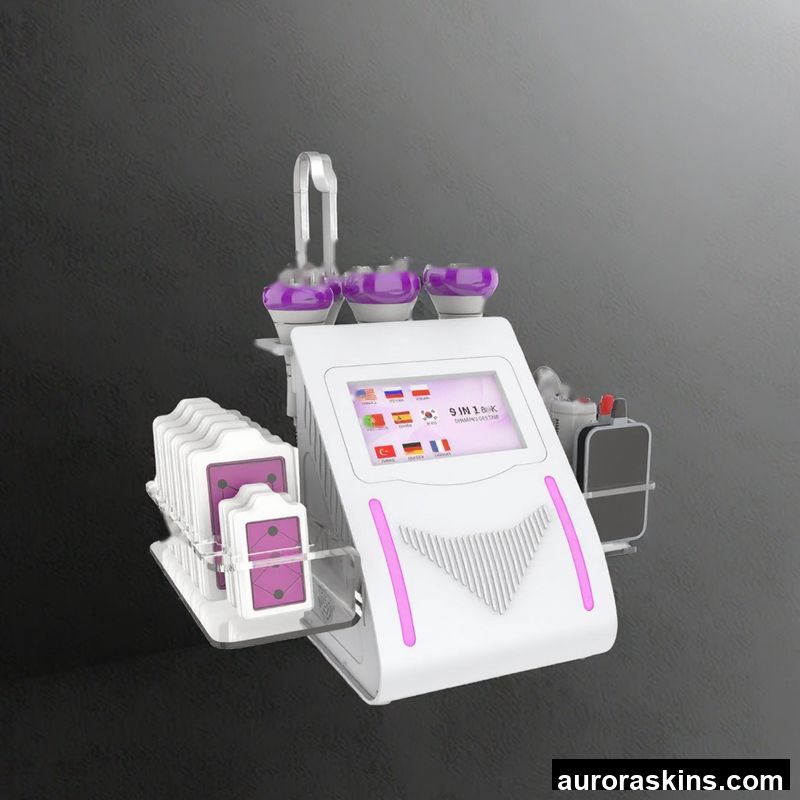 Beauty Care Slimming Fat Reduction Machines Stainless Steel Construction Portable Massager for Direct Sales Manufacturer