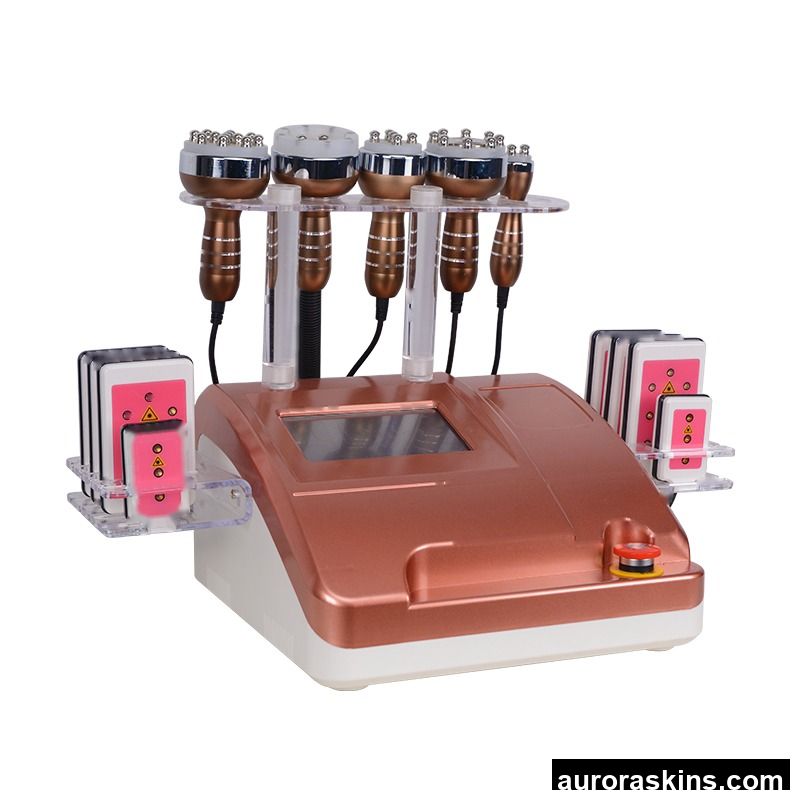 Professional Portable Fat Reduction Machine with 7 Handles 8 Light Therapy Pads for Skin Tightening SPA Center Beauty Salon Use