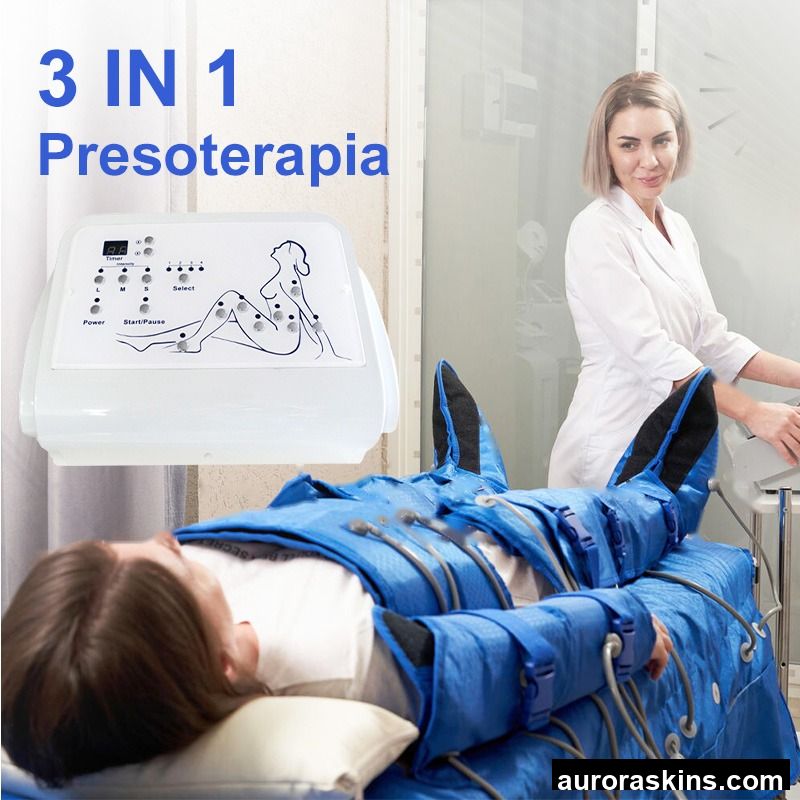 Presoterapia Massage air Pressure 16 Airbags Body Pressotherapy Lymphatic Drainage Pressotherapy Device for Waist Legs Arm