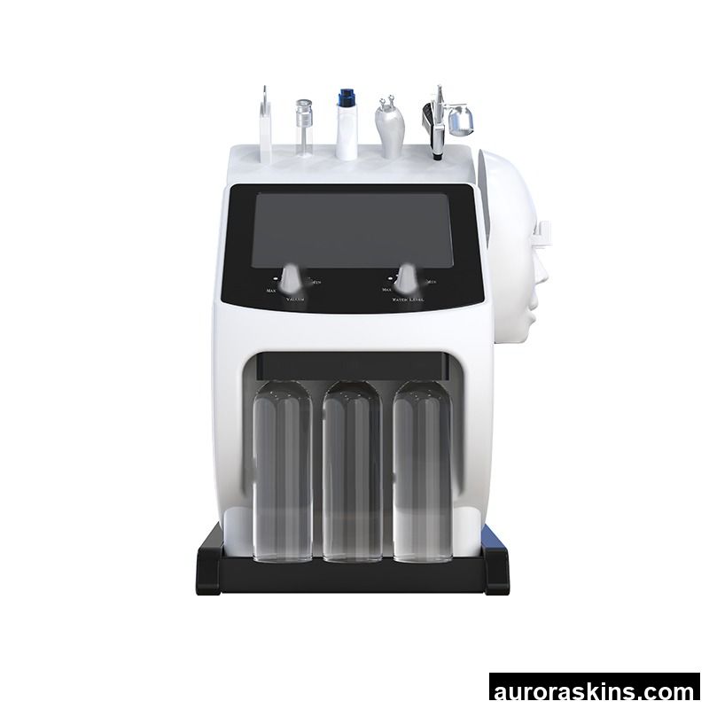Hot Sales H2O2 6-in-1 Microdermabrasion Aqua Peel Deep Cleansing Skin Tightening Portable Oxygen Jet Machine