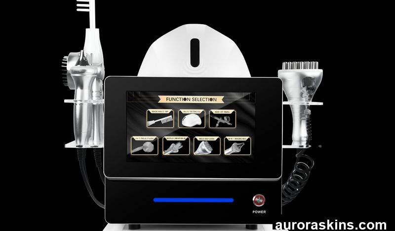 Aurora Skins a Helmet Roller Massager Ozone Hair Scalp Jade Roller Inject Meso Homeuse Head Spa Professional HESW180