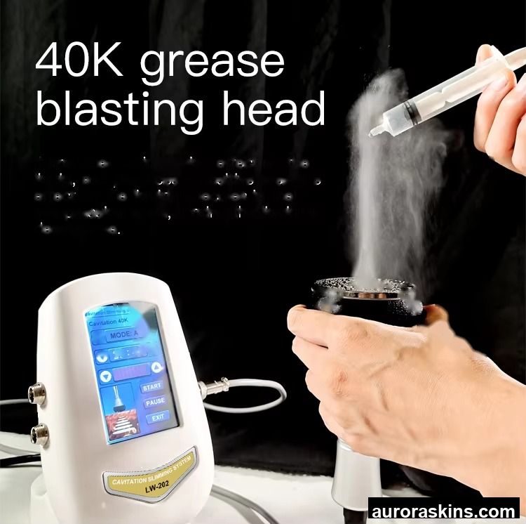 Aurora Skins a Portable 4in1 40K RF Cupping Fat Lose Cavi Face Neck Firming Eye Lifting Skincare Machine Spa Homeuse Facial Slimming