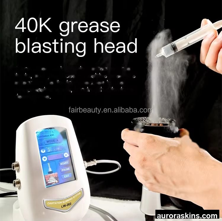 Aurora Skins a Portable 4in1 40K Vacuum Fat Lose Cavi Face Neck Lifting Firming Eye Lifting Skincare Machine Spa Homeuse Kim8