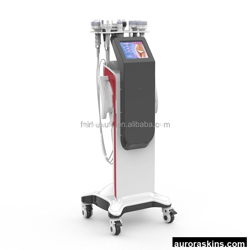 Aurora Skins Choice 9handles Machine 3D Slimming 40 80k Cavitation Vacuum Rf Radiofrequency Body Shaper Home Use or Spa 6001