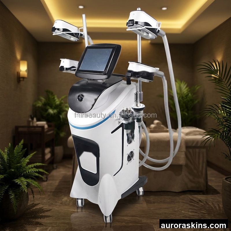 Body Massage Slimming Shaping Fast Weight Loss Four Handles 360 Degree Frozen Slimming Machine Skin Firming 40K