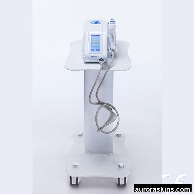 High Quality ABS Material Rolling Cart Wheel Aluminum Stand Beauty Salon Trolley Cart with Spa Machine for Personal Care