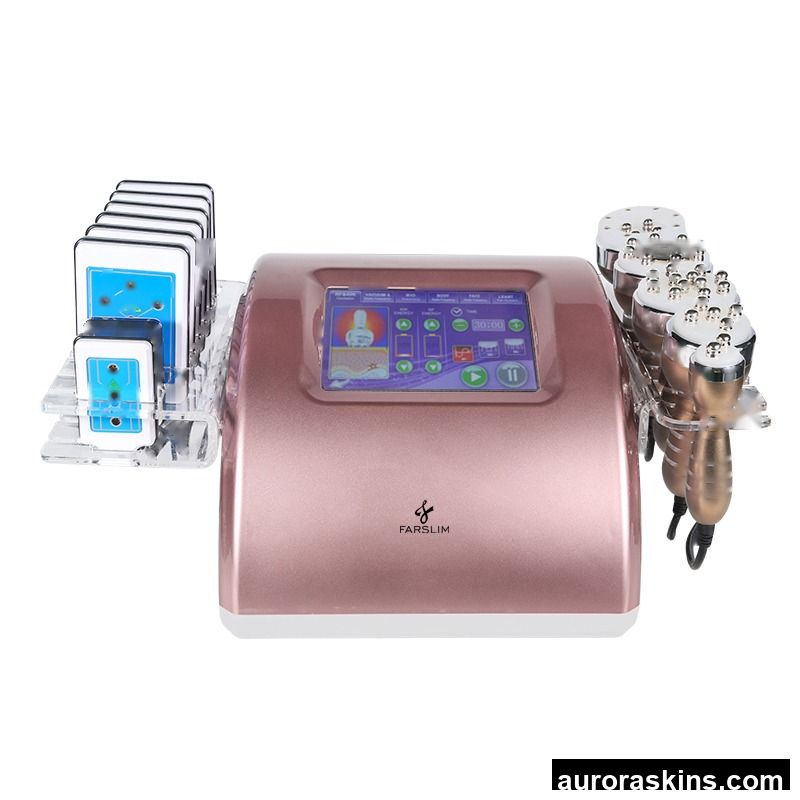 Aurora Skins Salon Equipment RF Lipolaser 40K or 80K Cavitation Slimming Machine