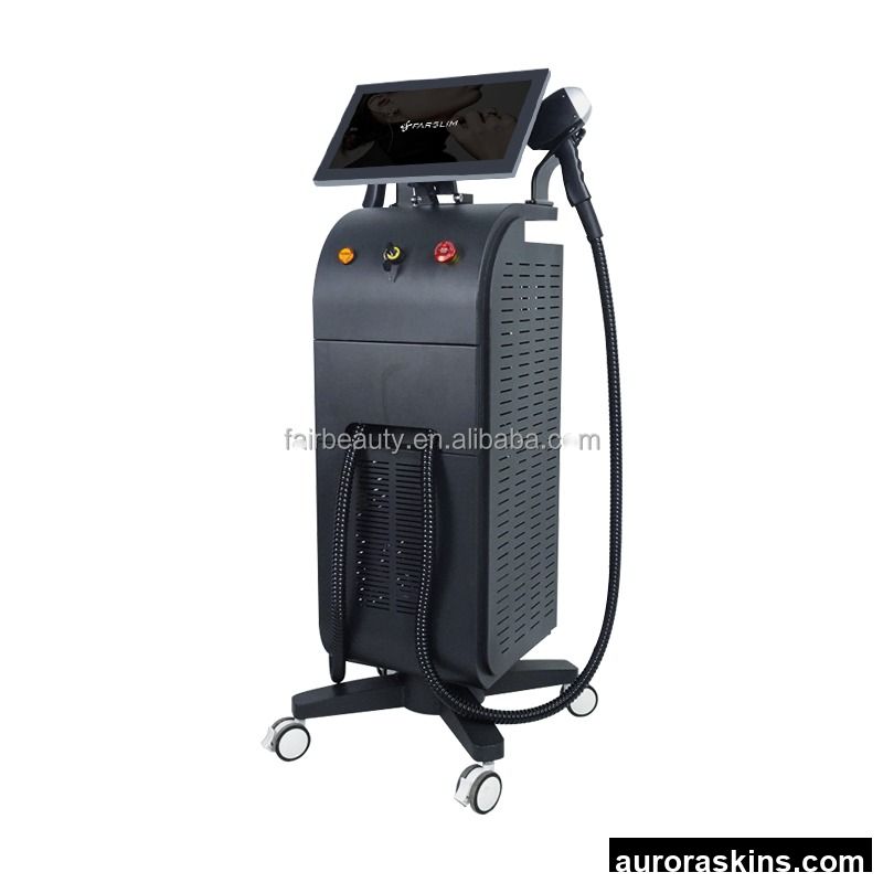 Aurora Skins FR-601S 2025 Wholesale Vertical 2 1 ICE Diode Laser Permanent Hair Removal Machine 808nm 1200/800/2400W Commercial Use