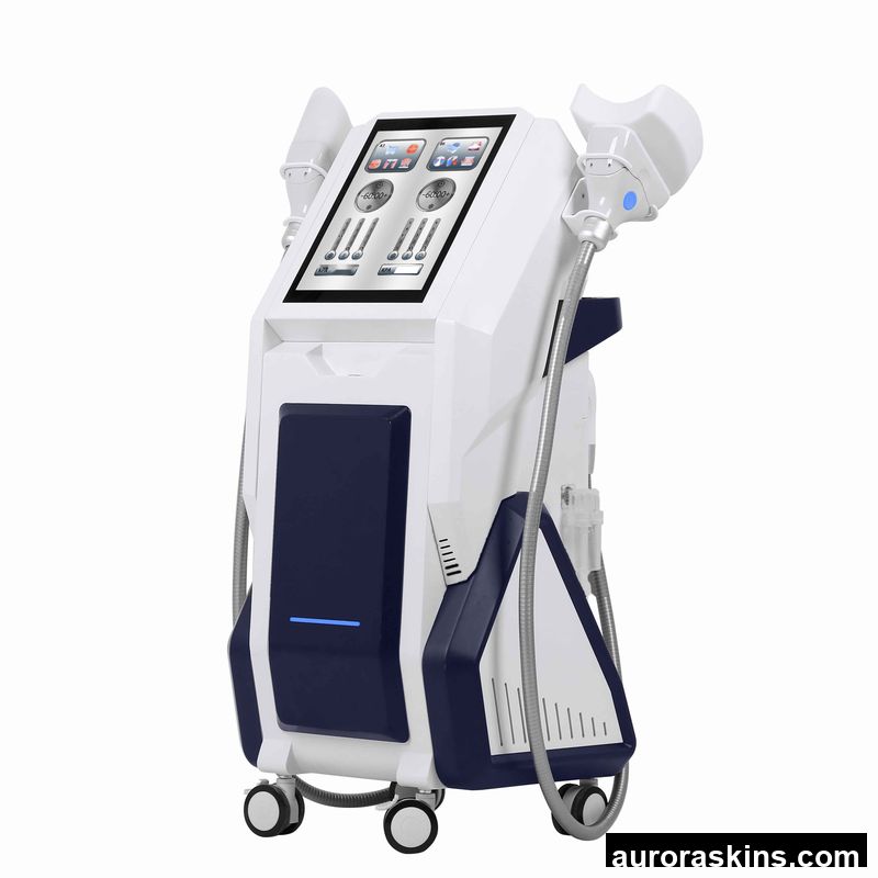 2026 Aurora Skins 360° Dual-Handle Cold Therapy Body Shaper with Protective Film Cooling Slimming Device