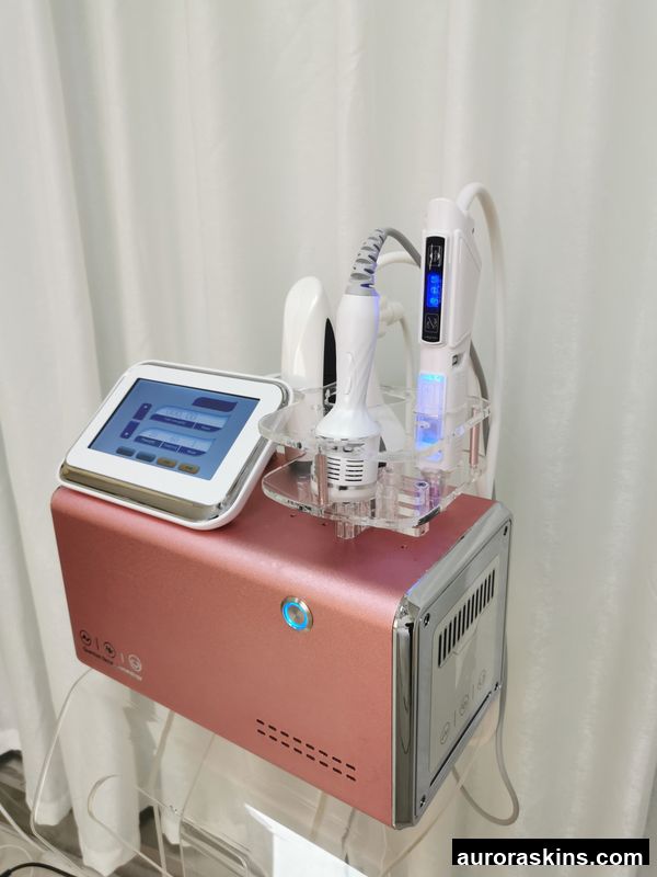 4 in 1 RF No Needle Mesotherapy Machine Meso Injection Gun No-Needle Mesotherapy Device for Skin Tightening