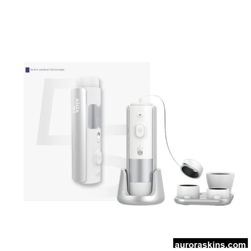 All-In-One Intelligent Hair Care Machine LED Light USB Touch Screen Scalp Detector for Polycystic Scalp Hair Loss Prevention