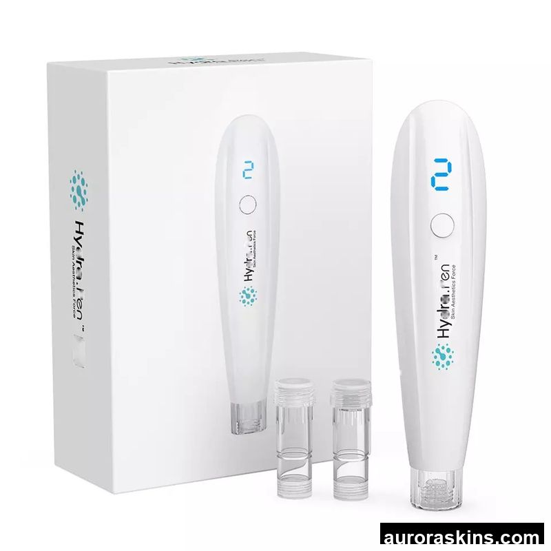 Portable Whitening Derma Pen Aurora Skins Manufacturer LED Photon Electric Derma Pen H2 Beauty Equipment Home Appliances