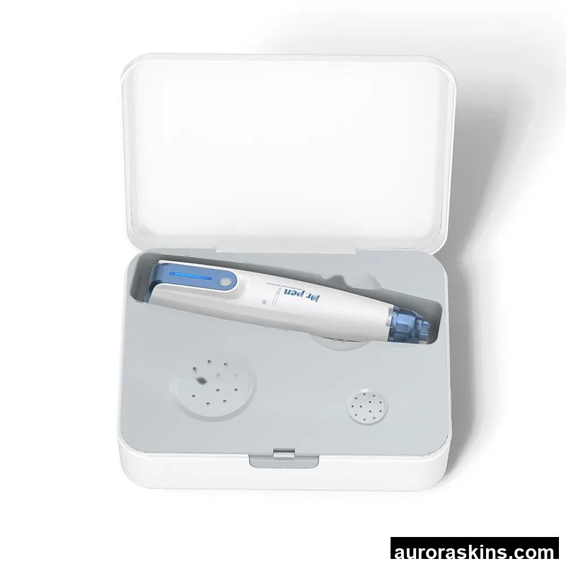 Portable Aurora Skins A9 Microneedling Derma A9 Auto Pen Microneedle Meso Pen Skin Care Beauty Machine With 2pcs Cartridges