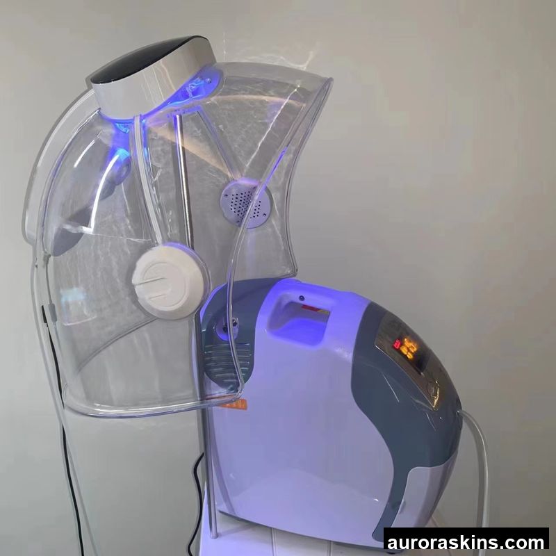 Facial Oxigen PDT LED Mask Oxgen Facial Machine Beauty Skin Rejuvenation Oxygen Jet Facial Spray Machine