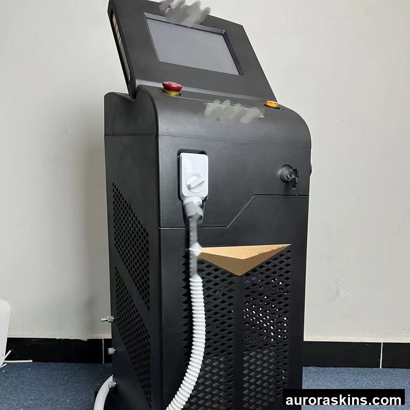 Aurora Skins Choice Vertical 808nm 10.4inch Screen Wavelength Hair Removal 808 Diode Laser Hair Remover Slid Platinum Machine Salon