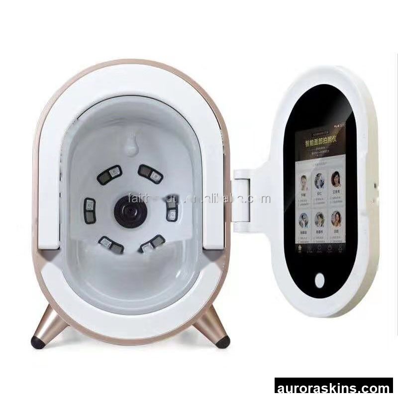 Advanced Product M9 Multi-language Support Skin Analyzer Scan Facial Skin Analysis 3D Digital Analyzer for Skin Detection Salon