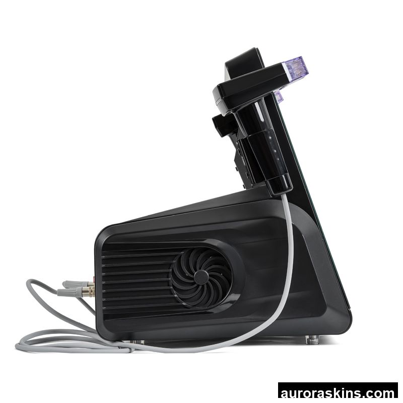 Cross-Border Desktop Gold RF Microcrystalline Beauty Instrument 8 Depth Lift for Salon Use Export Product