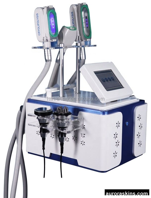 2022 New Portable Cryo 360 Cool Body Sculpting Vacuum Cavitation Cryo Therapy Vacuum Slimming Fat Freezing 5 Handles Machine