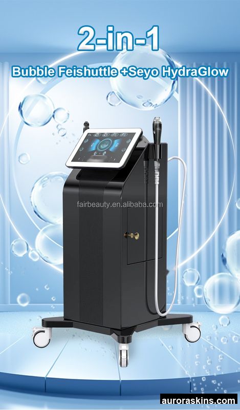 New Style 360 Spiral Vacuum Dermabrasion Bubble Shuttle Skin Cleansing Rejuvenation Salon Equipment