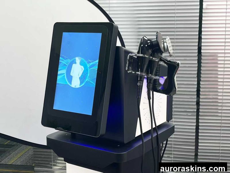 Aurora Skins a 448khz RET CET Face Lifting Neck Tightening Ceramics Massage Warm Antiaged Homeuse Salon Newest Pain Relief Skincare CME