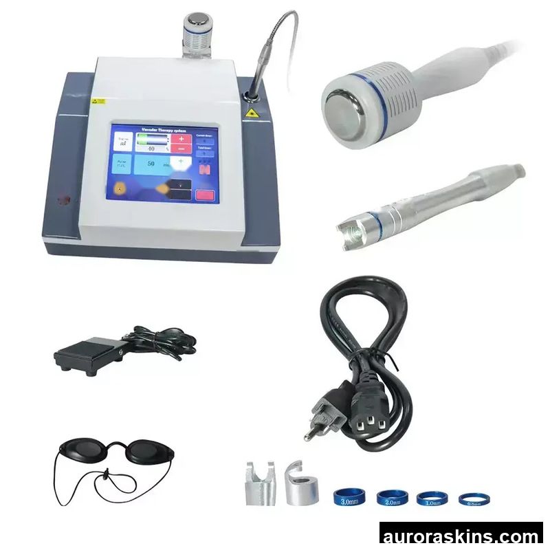 4 in 1 Red Vein Spots Removal 980nm Laser Vascular Removal Machine Diode Infrared Laser Spider Vein Removal Machine