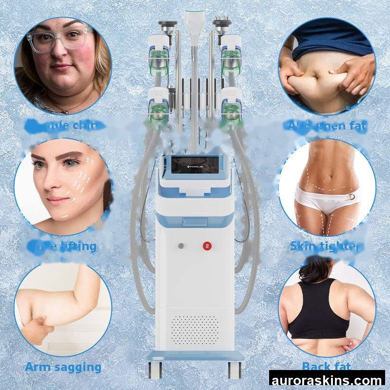 2026 360° Full-range Cooling Heating Weight Loss Body Contouring Breast Massager 80Kpa Negative Pressure Slimming Beauty Device