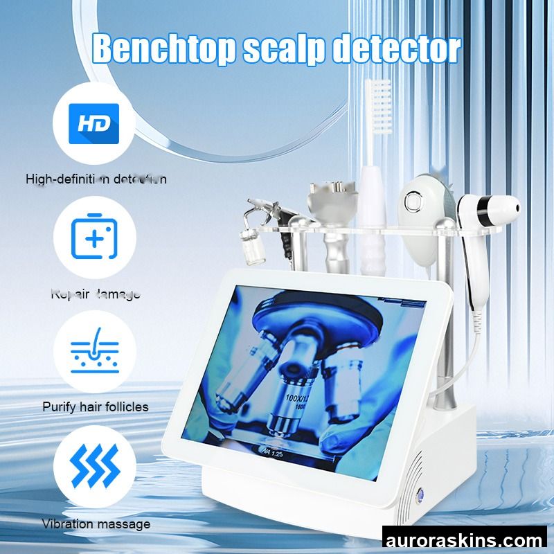 AI Hair Regrowth Skin Analyzer Scalp Management Intelligent Scalp Detector Hair Analysis Machine Hair Regrowth Machine