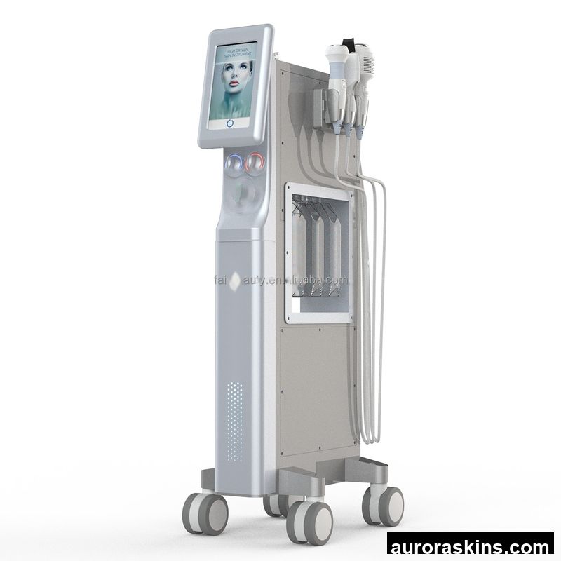 Newest Water Oxygen Jet Vacuum Blackhead Remover Wrinkle Removal Microdermabrasion Facial Cleaning Machine