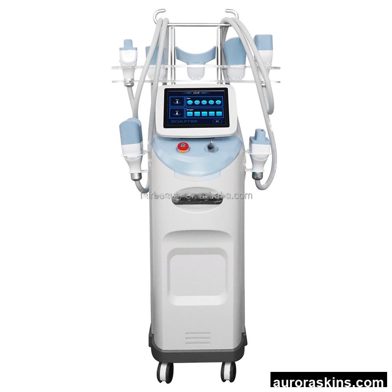 2026 Aurora Skins Vertical 360 Cooling Body Contouring Machine with Cold Vacuum Technology for Salon and Home Use