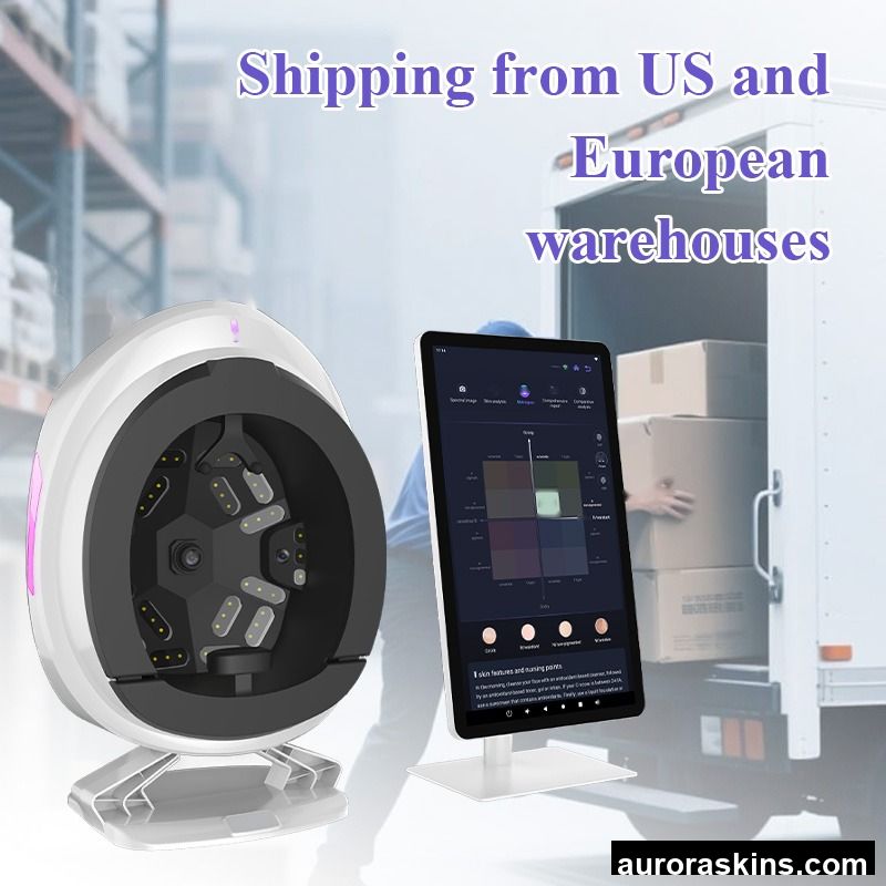 3D Facial Analyzer Equipped with 48MP Camera From US for Professional Facial Evaluation AI Accurately Analyze Multiple Languages