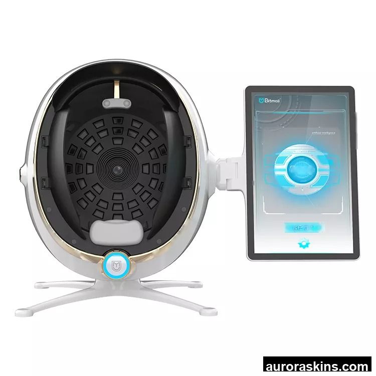 Salon Use 3D Intelligent Digital UV Light Facial Moisture Analyzer Magic Mirror Face Skin Analyzer Machine