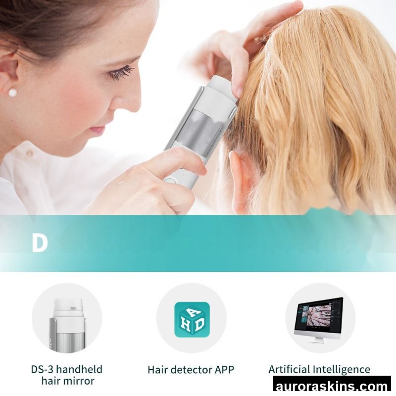 High Quality15.6 HD Hair Follicles Scalp Scanner Detector Hair Analyzer Scalp Care Machine Skin and Scalp Hair Analysis Machine