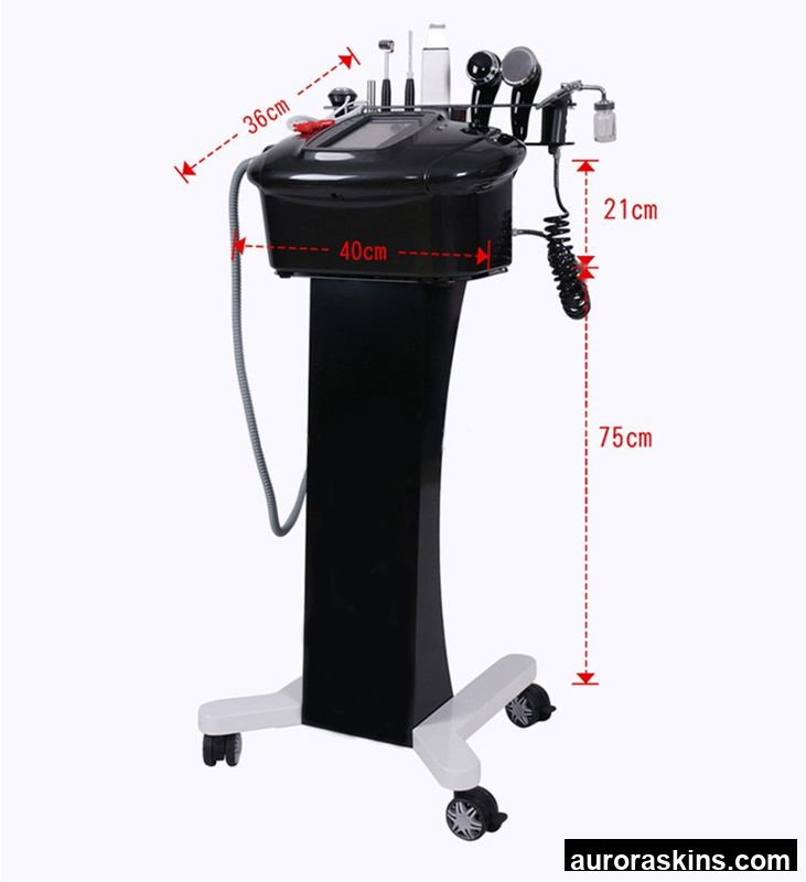 Aqua Skin Facial Deep Cleaning Ultrasonic Skin Scrubber Face Lifting Moisturizing Face Machine for Salon