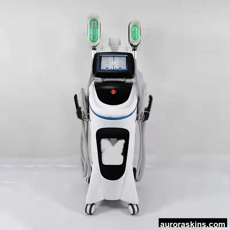 Aurora Skins a 9in1 CRYO and Muscle Building 3 Cryo Handles 2 Muscle Handles 80K 40K Lifting Tightening Face Neck Massager