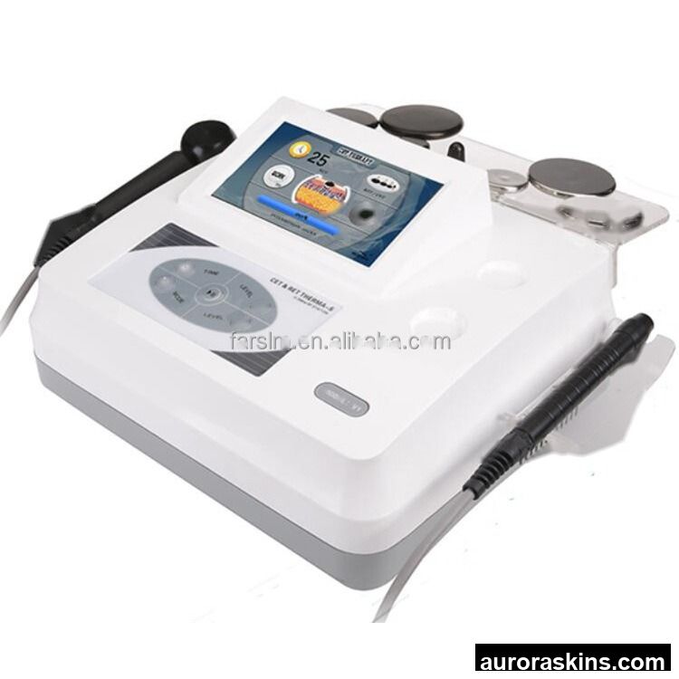 Monopolar Rediofrequency Beauty CET & RET Device Tecar Therapy Machine Diathermy Device Physiotherapy Equipment