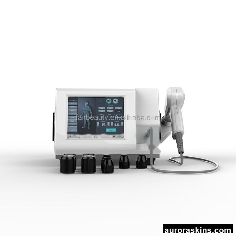 Multifunctional Focused Shockwave Therapy Portable Air Pressure Shockwave Physiotherapy for Cellulite Reduction