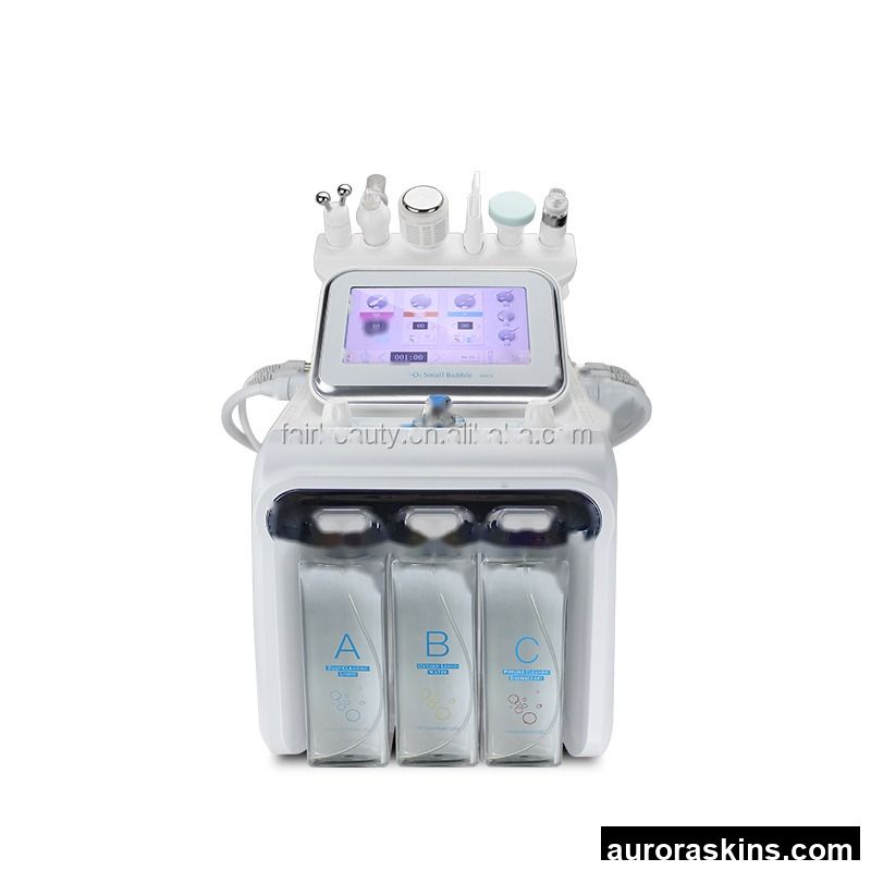 High Quality Dermabrasion Facial Aqua Facial H2O2 Small Bubble Device