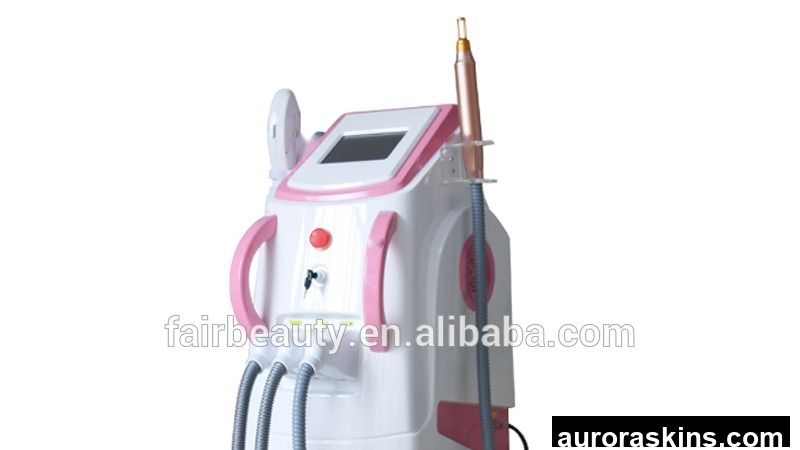 3-in-1 Skin Rejuvenation Beauty Machine with OPT & Rediofrequency & Picosecond Handles for Hair Reduction Pigments Removal