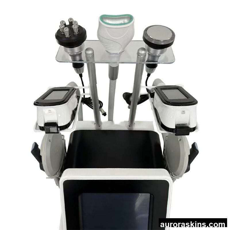 Aurora Skins 4in1 Factory 360 Cool Tech Cryo Fat Freezing Vacuum Suction Sculpting Therapy Slimming Machine for Beauty Salon SPA