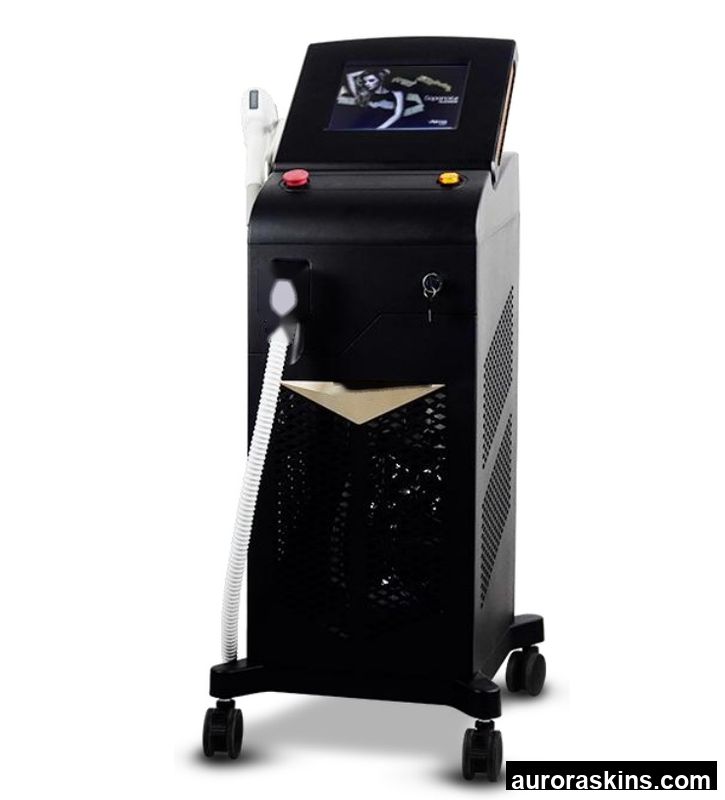 Triple Wave Ice Titanium Platinum/ 755 1064 808nm Diode Laser Hair Removal/alexandrite Laser Hair Removal Machine