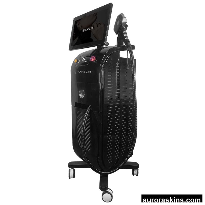 High Quality Aurora Skins 810nm Single Wavelength Diode Hair Removal System With 1000W Single Handpiece Sapphire Cooling for SAP