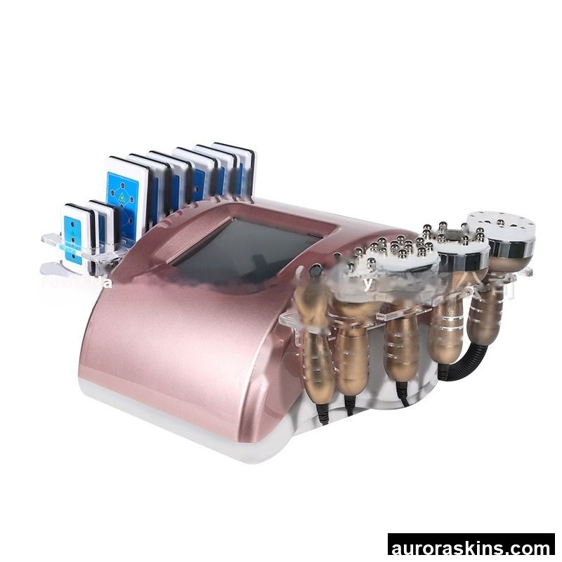 Cross-Border Exclusive 40k Multifunctional Beauty Instrument Home Use Desktop Negative Pressure Massage Shaping Tool Metal