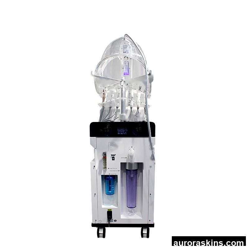 8 in 1 High Technical Oxygen Jet With H2O2 Aqua Water Multifunctional Beauty Equipment