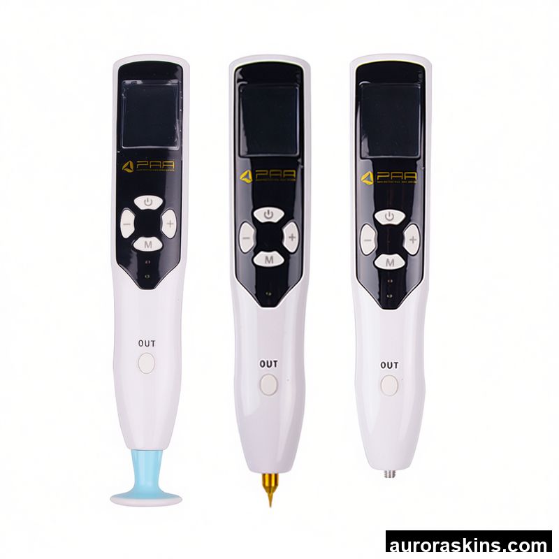 Aurora Skins Handheld 4 in 1 Plasma Pen Mole Removal Plasma Pen Dark Spot Remover Freckle Mole Pigment Tattoo Removal Pen