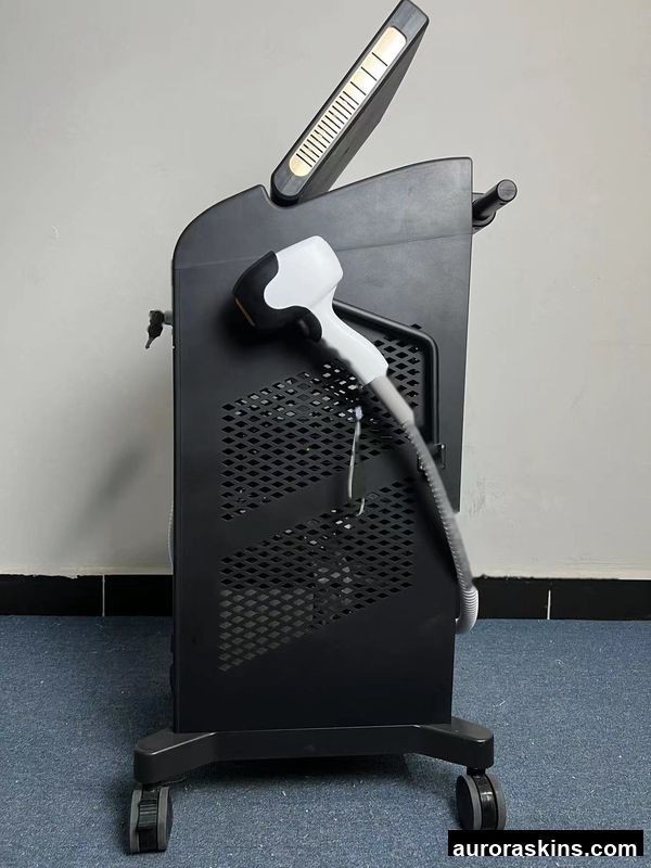 Aurora Skins Choice Vertical 808nm 10.4inch Screen Wavelength Hair Removal 808 Diode Laser Hair Remover Slid Platinum Machine Salon