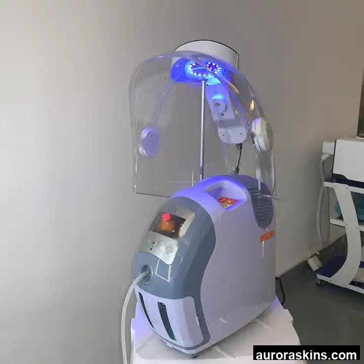 Facial Oxigen PDT LED Mask Oxgen Facial Machine Beauty Skin Rejuvenation Oxygen Jet Facial Spray Machine