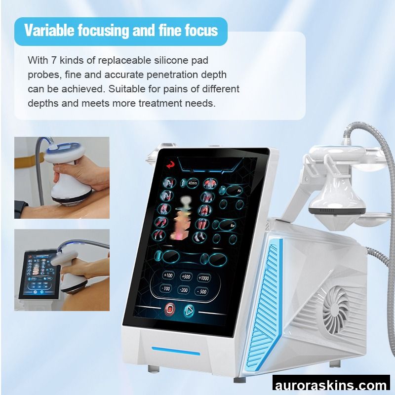 2026 Physiotherapy Rehabilitation Machine Adjustable Energy Muscle Joint Pain Relief Body Care Device for Health Salon Clinic
