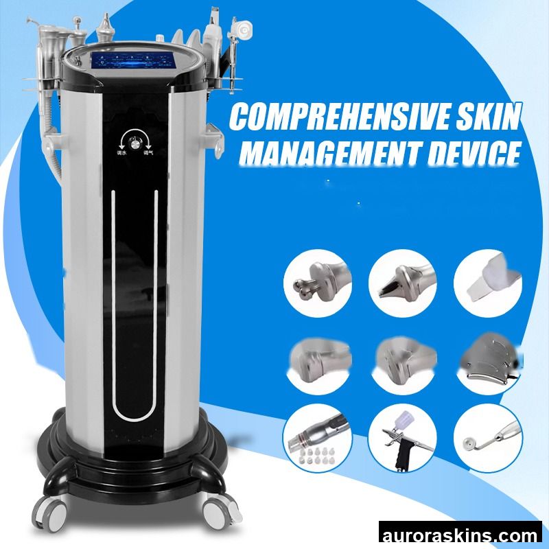 9 in 1 Vacuum Blackhead Remover 2026 Beauty Machines Skin Peeling Scrubber Facial Cleaner Professional Skin Scrubber Machine