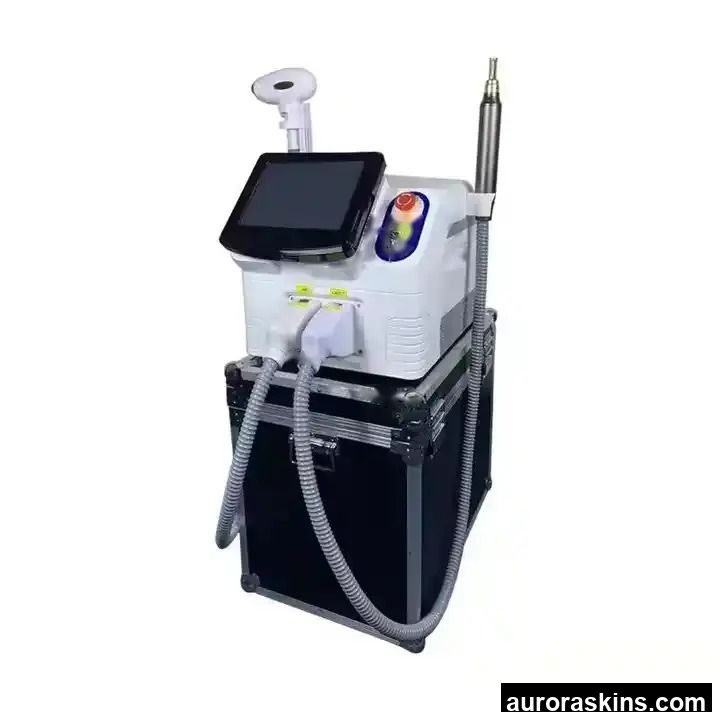 2 in 1 808nm Diode Laser Hair Removal Machine Picosecond Permanent Diode Laser Picosecond Tattoo Removal Machine Laser